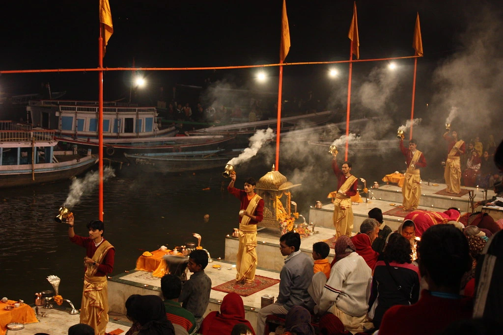 Sunrise Ganga Aarti Varanasi
